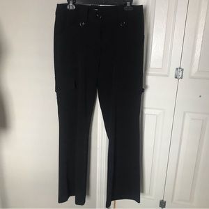 Cache black dress cargo pants size 6